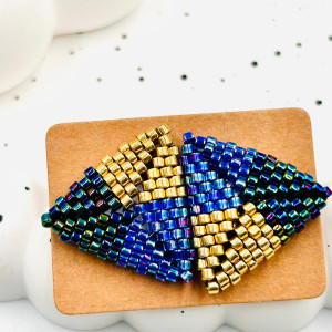 KOLCZYKI W TRZECH KOLORACH