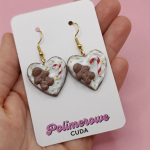 Kolczyki wiszące pierniki wiszące