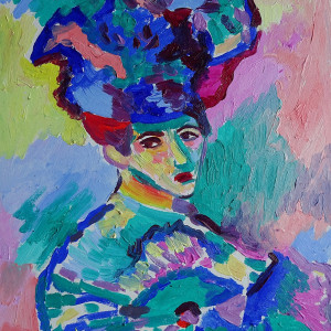 kolorowy portret henri matisse fowizm