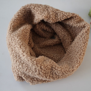 Komin podwójny boucle mocca rozmiary