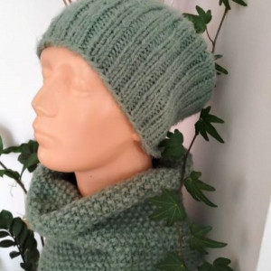 Komplet czapka +komin