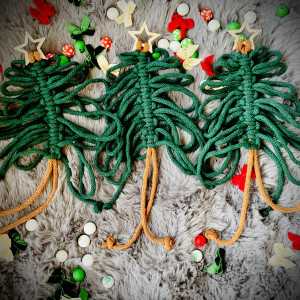 Komplet dekoracji okiennych - świąteczno-zimowe ozdoby- 3szt