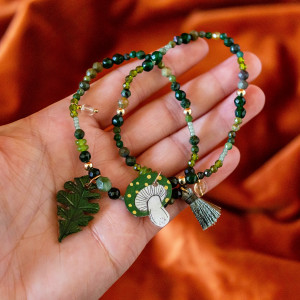 Komplet leśnych bransoletek