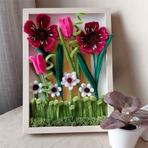 Kompozycja kwiatowa z makami