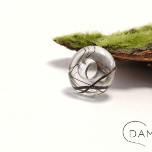 Koralik modułowy do Pandory z włosami lub sierścią