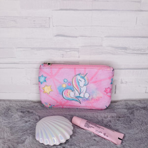 Kosmetyczka 1 Handmade Mała Płaska Wodoodporna | Polska | Rozmiar S