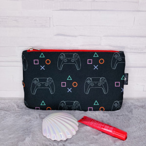 Kosmetyczka 2 Handmade Mała Płaska Wodoodporna | Polska | Rozmiar L