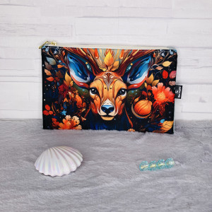 Kosmetyczka Handmade Mała Płaska Wodoodporna | Polska | Rozmiar XL