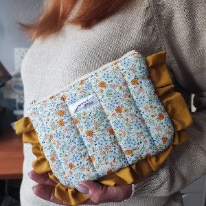 Kosmetyczka kwiatowa słoneczna