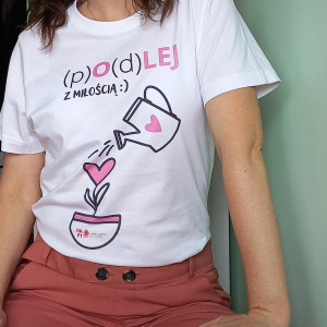 Koszulka damska "pOdLEJ z Miłością"