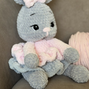 Króliczka , Zajączek Rozalka ręcznie robiona.