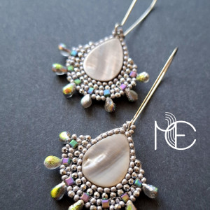 krople deszczu no1 - kolczyki