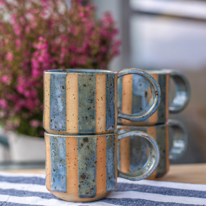 Kubek ceramiczny/filiżanka ceramiczna/ceramika/kubek ręcznie lepiony