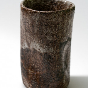 Kubek ceramiczny, hand-made, czarny szamot
