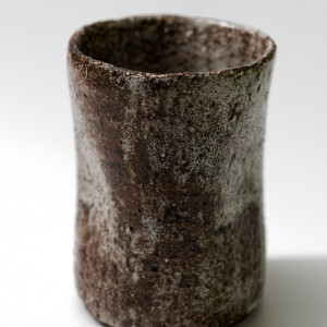 Kubek ceramiczny, hand-made, czarny szamot I