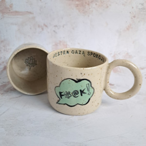 Kubek JESTEM OAZĄ SPOKOJU