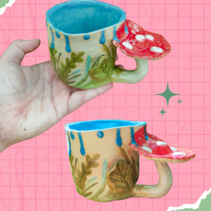 Kubek muchomor po deszczu