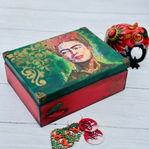 Kuferek z lusterkiem, Frida Kahlo, prezent