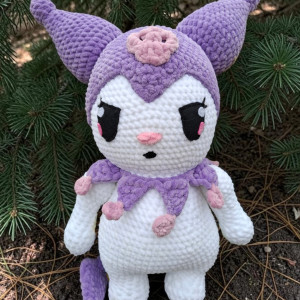 Kuromi kawaii hello kitty maskotka pluszak