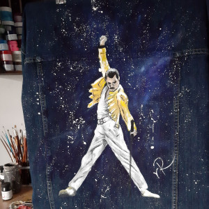 Kurtka jeansowa Freddie Mercury, Queen, dzień ojca