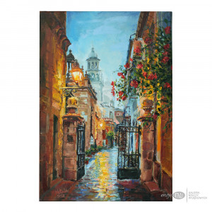 Kwiaty w kamiennych murach