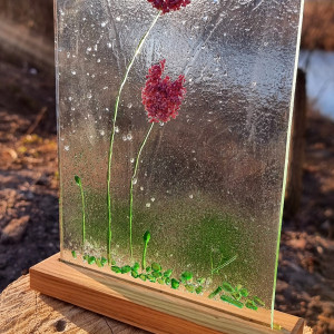 Lampka led - delikatne tulipany