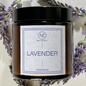 Lavender - świeca sojowa 120 ml