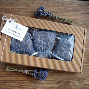 Lawenda suszona woreczki upominek na dzień babci