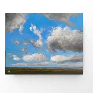 Lekkość -obraz akrylowy formatu 40/50 cm