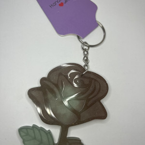 Leśny brelok róża