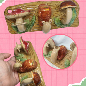 Leśny wieszak na biżuterię