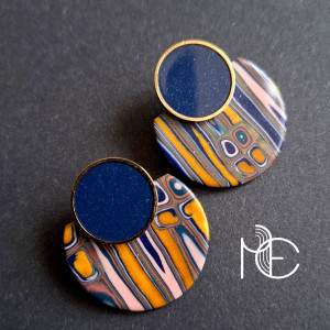 letnie mozaiki no7 - kolczyki