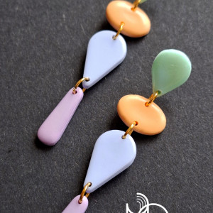 letnie pastele no6 - kolczyki