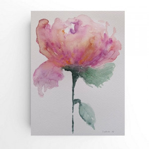 Mak-akwarela formatu -24/18 cm