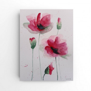 Maki 4-akwarela formatu -24/18 cm