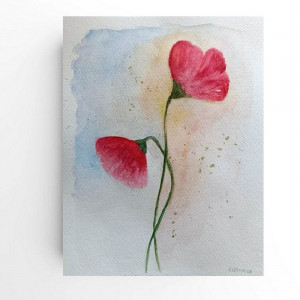 Maki 4-akwarela formatu-24x18 cm.