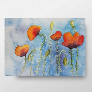 Maki-akwarela formatu A4