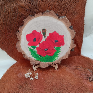 Mąki na plastrze brzozy