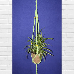 Makramowy kwietnik AG38