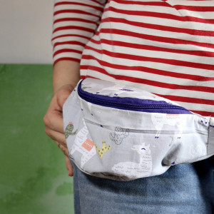 Mała nerka na rower zwierzaki zwierzeta lamy alpaki