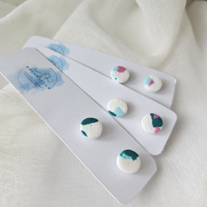 Małe sztyfty kółka terrazo