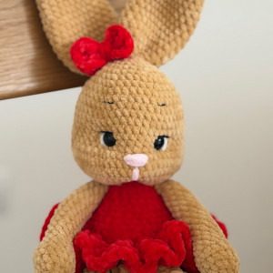 Malinka Króliczka ręcznie robiona.