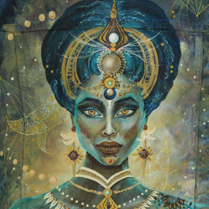 malowana katana DOWOLNY WZÓR