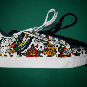 malowane sneakersy TATOO