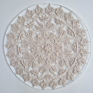 Mandala 70 cm szydełko