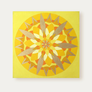 Mandala Mocy / obraz / Czakra splotu słonecznego