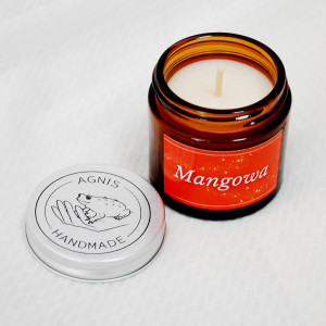 Mangowa  55 ml - Świeca sojowa mango