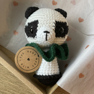 Maskotka panda dla dziecka, prezent dla dziecka, prezent dla maluszka