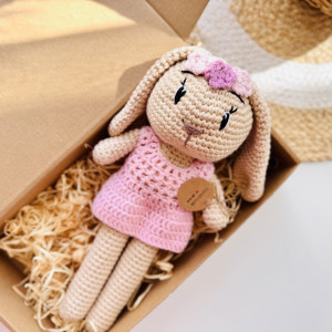 Maskotka ręcznie robiona  na szydełku handmade