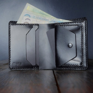 Męski portfel skórzany model Długi 2